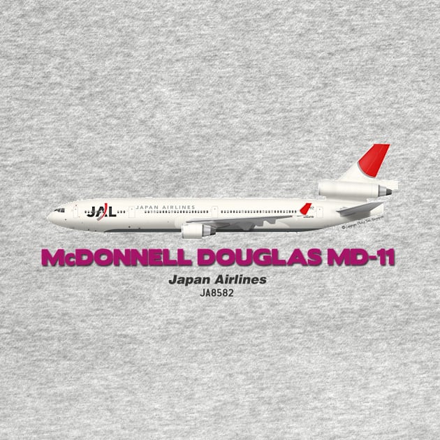 McDonnell Douglas MD-11 - Japan Airlines by TheArtofFlying